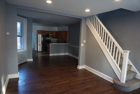 commercial construction before image